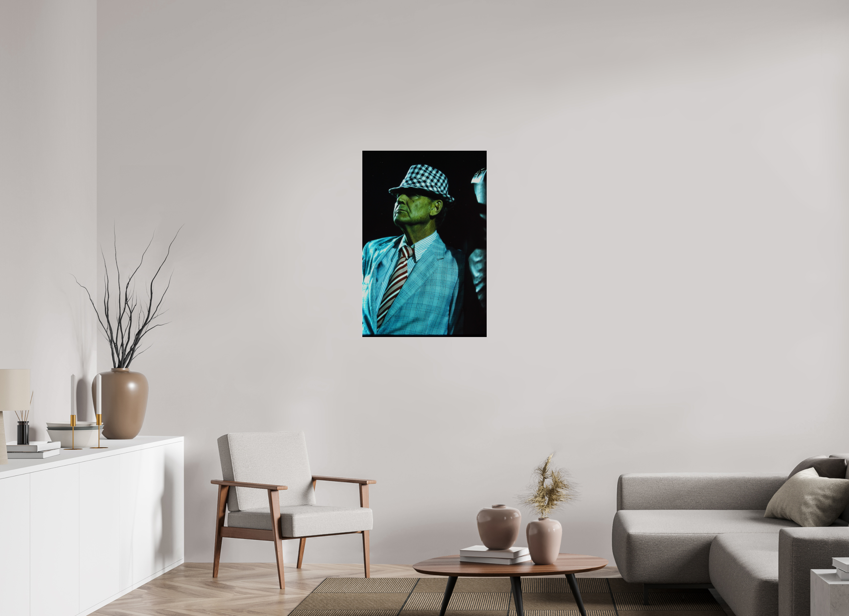 24 x 36″, Photo Print Under Acrylic Glass Paul "Bear" Bryant - University of Alabama