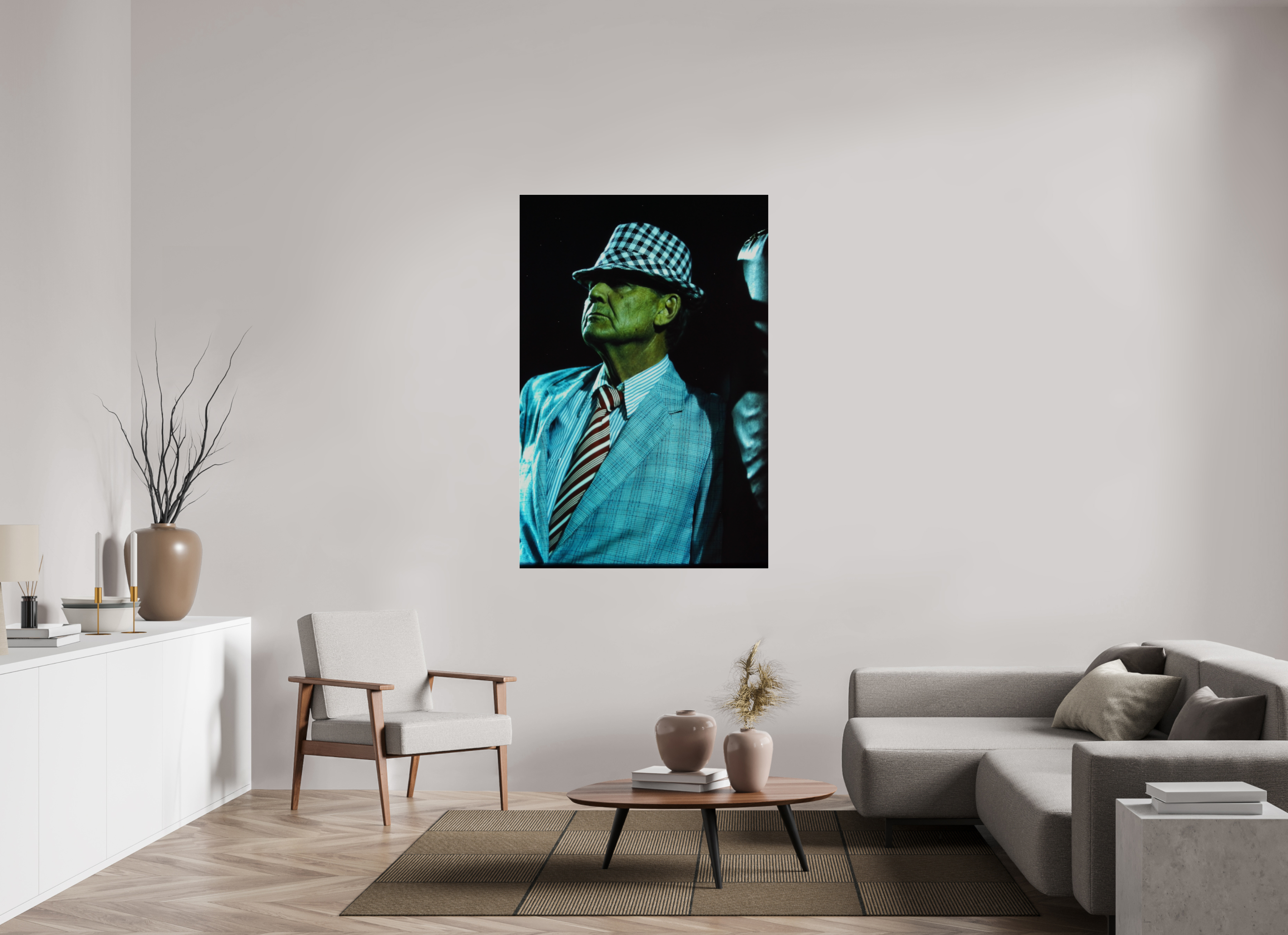 40 x 60″, Photo Print Under Acrylic Glass Paul "Bear" Bryant - University of Alabama