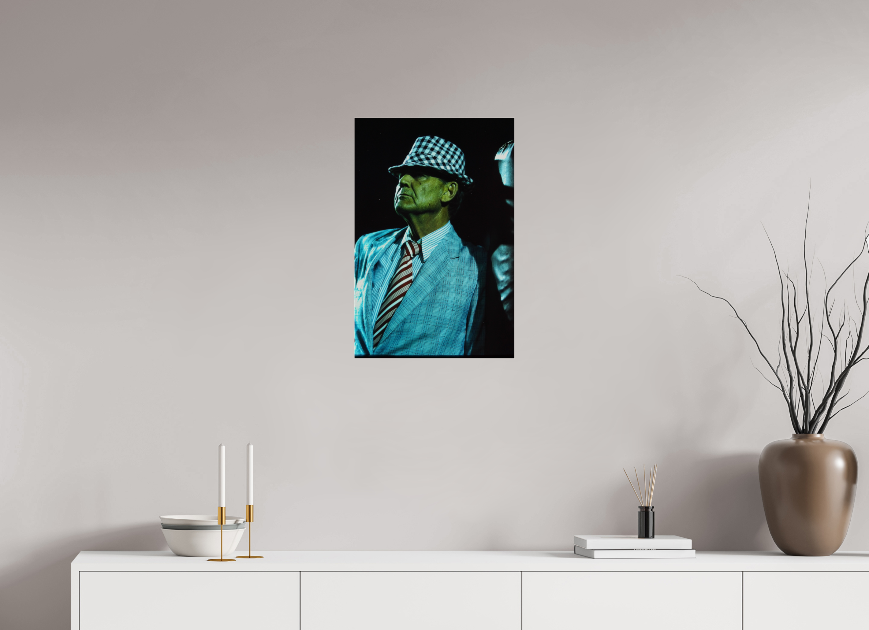 16 x 24″, Photo Print Under Acrylic Glass Paul "Bear" Bryant - University of Alabama