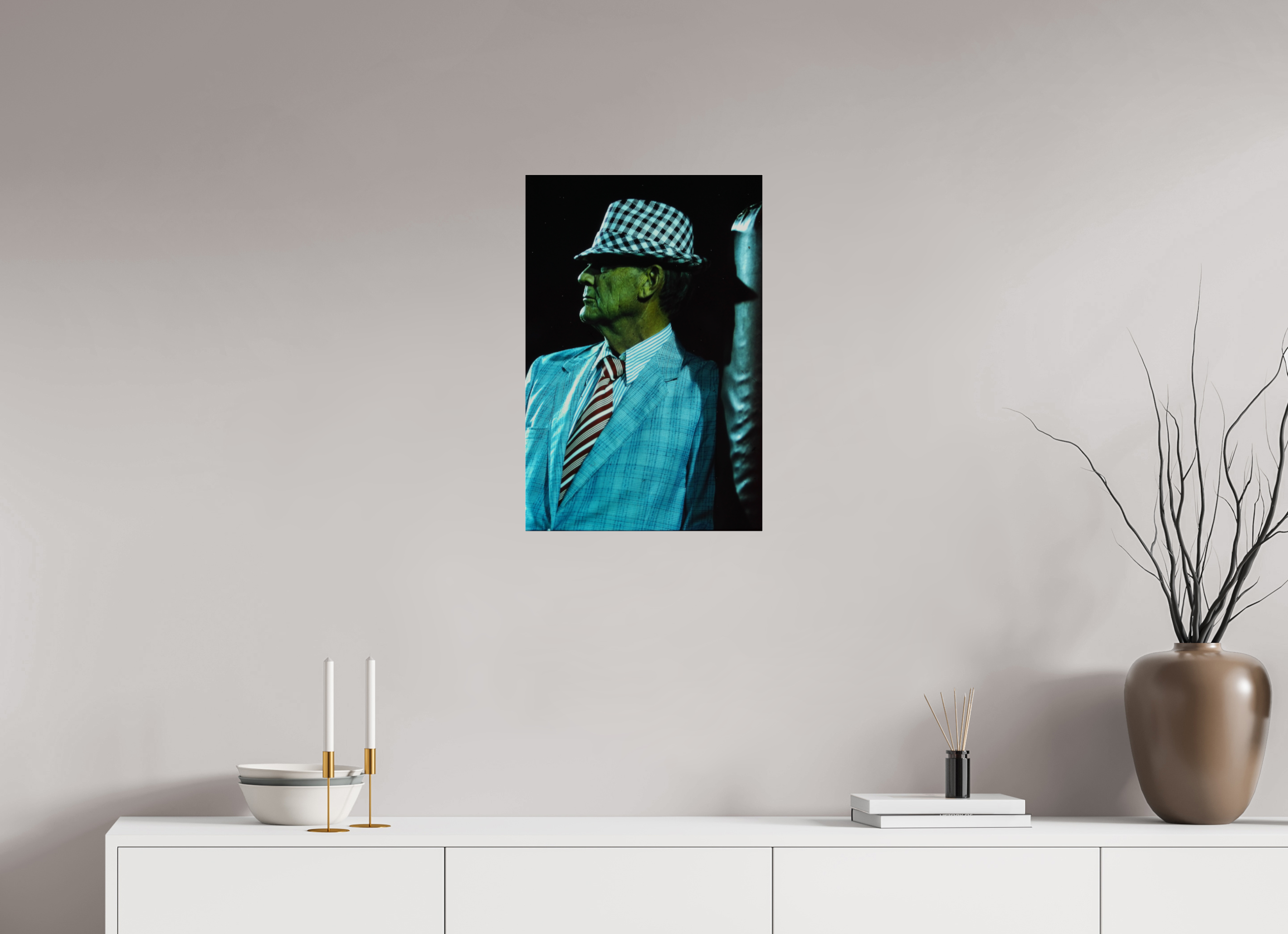 16 x 24″, Photo Print Under Acrylic Glass Paul Bear Bryant - University of Alabama