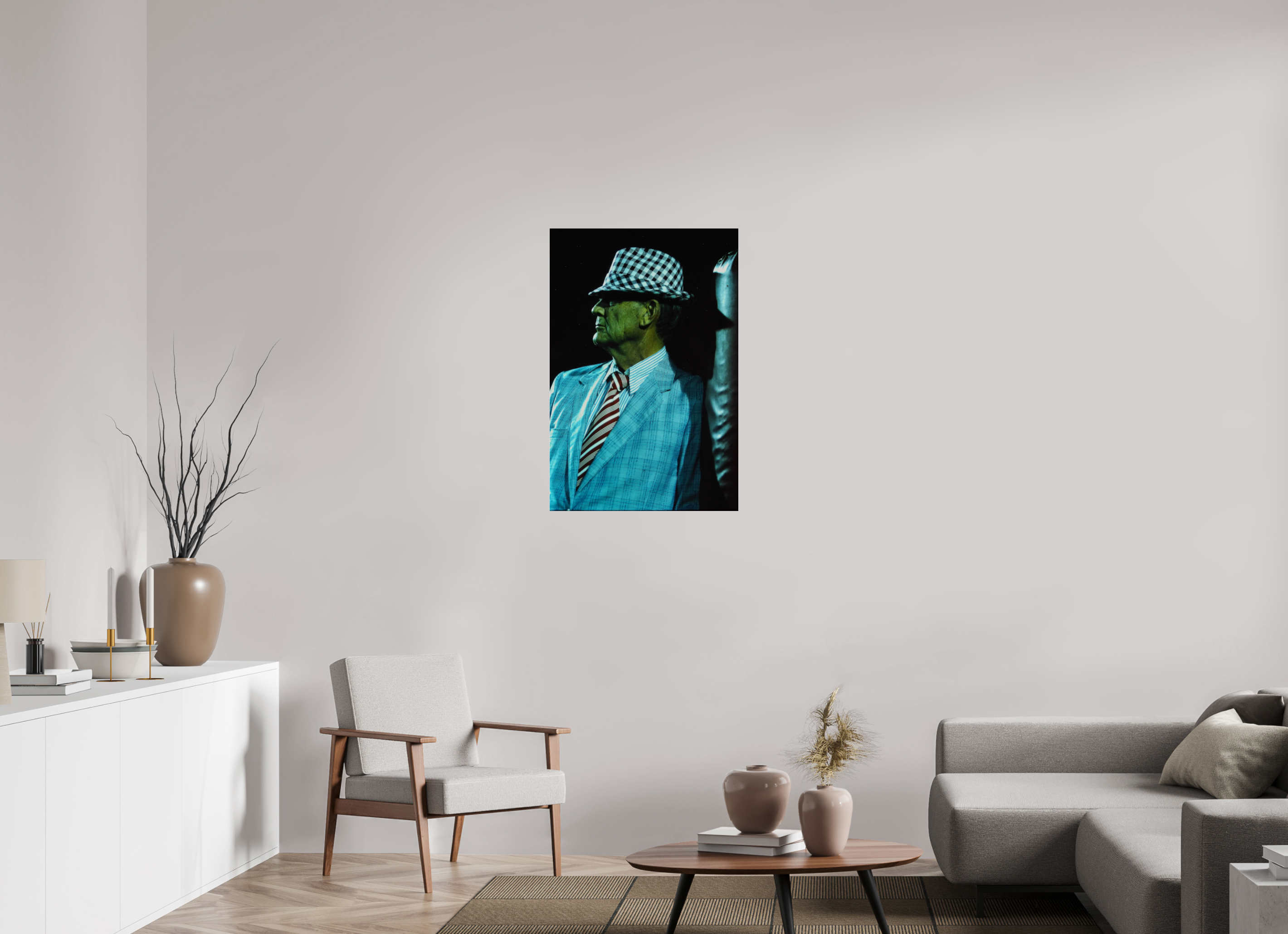 24 x 36″, Photo Print Under Acrylic Glass Paul Bear Bryant - University of Alabama