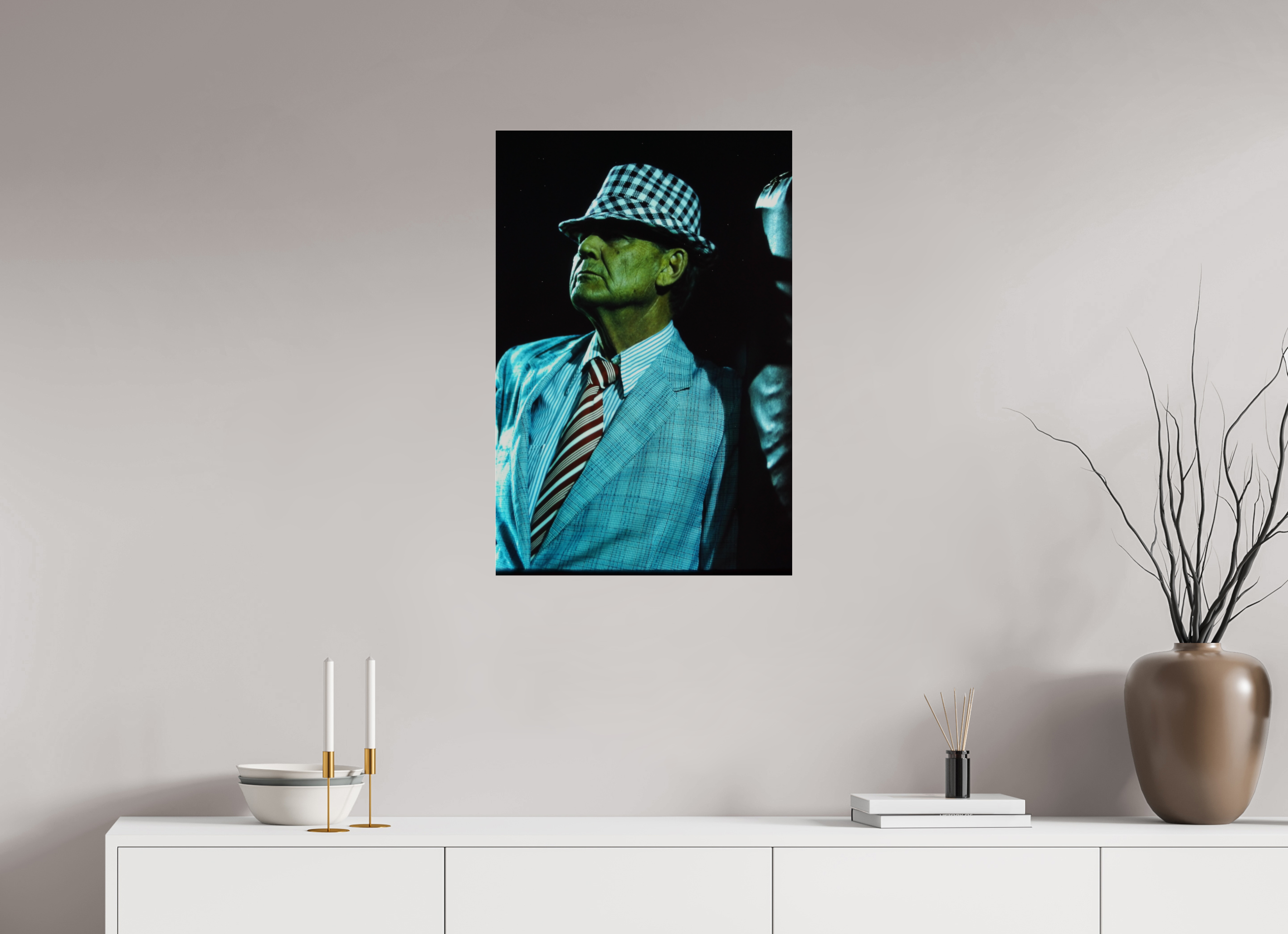 20 x 30″, Photo Print Under Acrylic Glass Paul "Bear" Bryant - University of Alabama