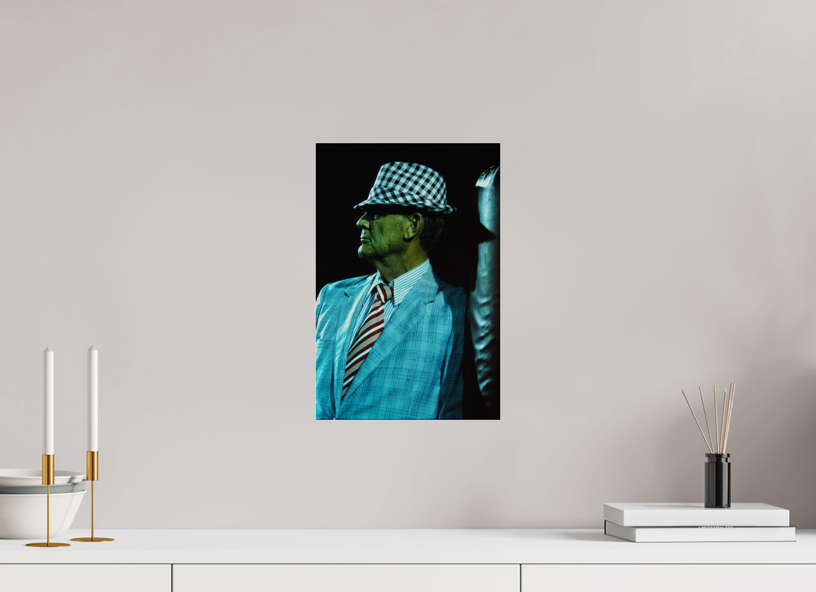 10 x 15″, Photo Print Under Acrylic Glass Paul Bear Bryant - University of Alabama